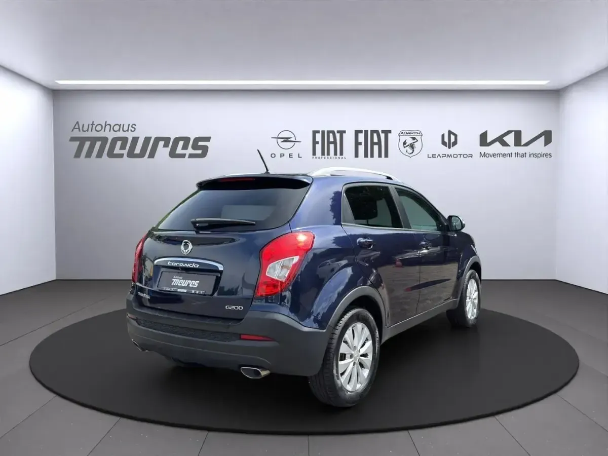 Gebraucht SsangYong Korando Quartz 150 PS (110 kW) 2019 Blau SUV