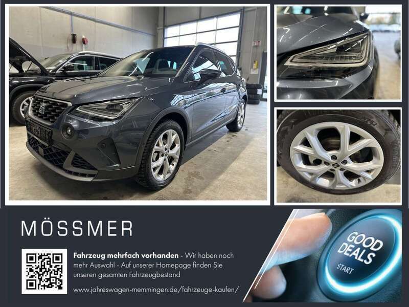 Grau (metallic) Gebraucht 2024 Seat Arona FR SUV | 22.200 € (Guter Preis) - Bild 1/4