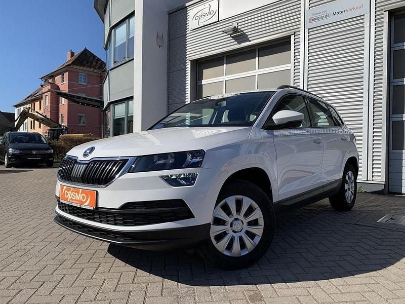 Gebraucht Skoda Karoq Active 116 PS (85 kW) 2019 Weiß SUV