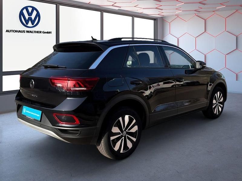 Gebraucht VW T-Roc Move 110 PS (80 kW) 2023 Schwarz SUV