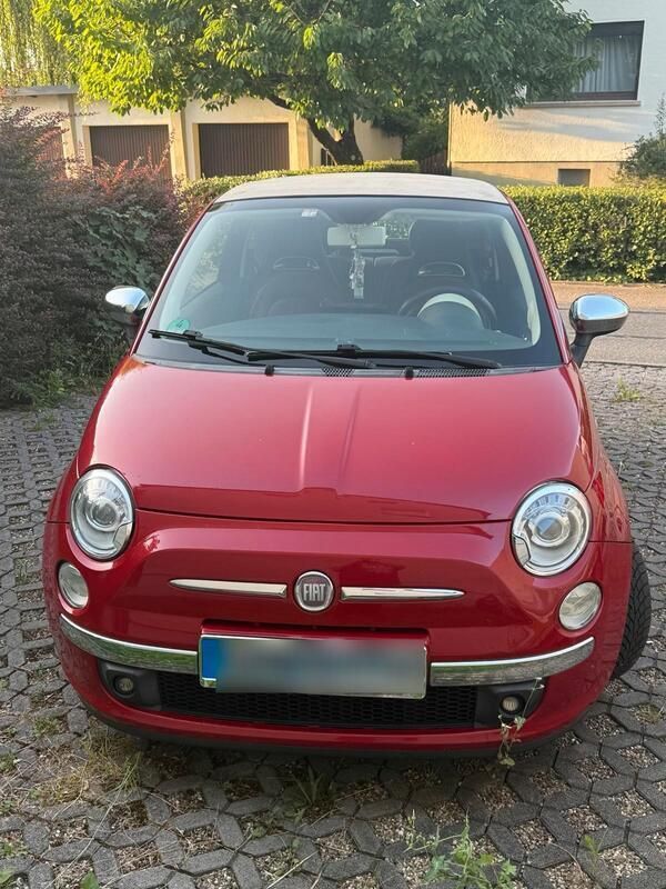 Rot Gebraucht 2010 Fiat 500C Cabrio | 4.799 € (Fairer Preis) - Bild 1/4