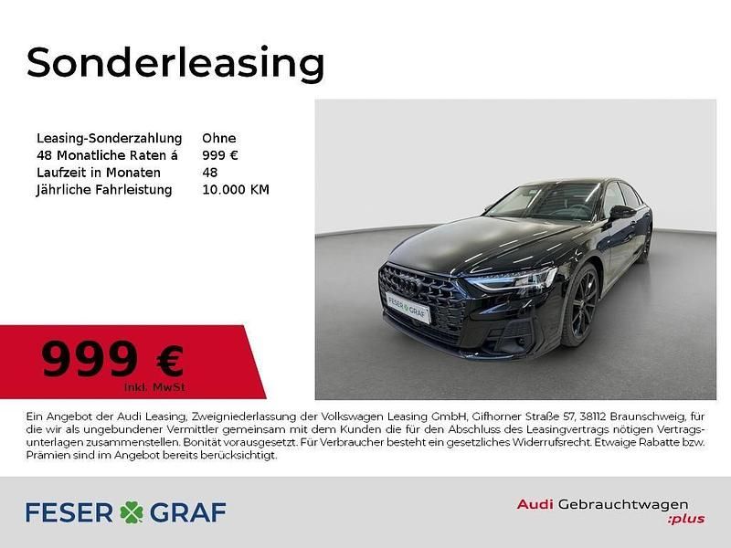 Gebraucht Audi A8 Ambiente 462 PS (339 kW) 2025 Mythosschwarz metallic Limousine