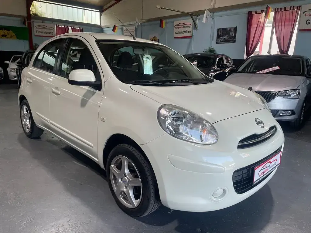 Gebraucht Nissan Micra 80 PS (58 kW) 2013 Weiß Kleinwagen
