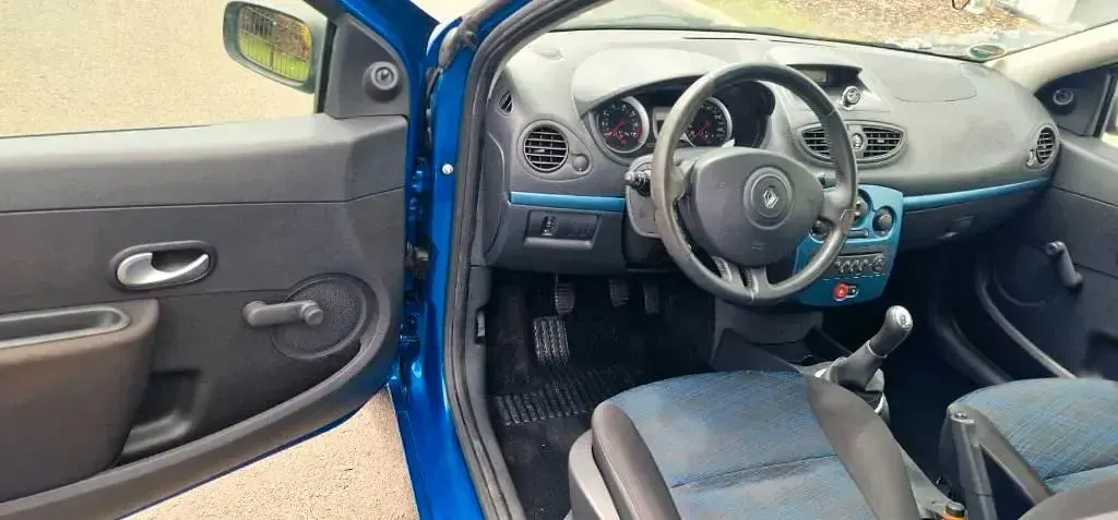 Gebraucht Renault Clio III 2008 Blau Kleinwagen