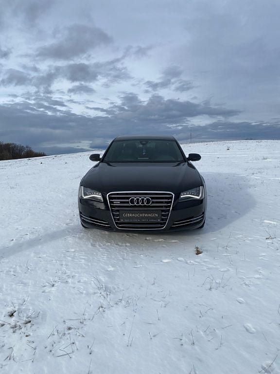 Schwarz Gebraucht 2011 Audi A8 Ambiente Limousine | 12.950 € (Guter Preis) - Bild 1/4