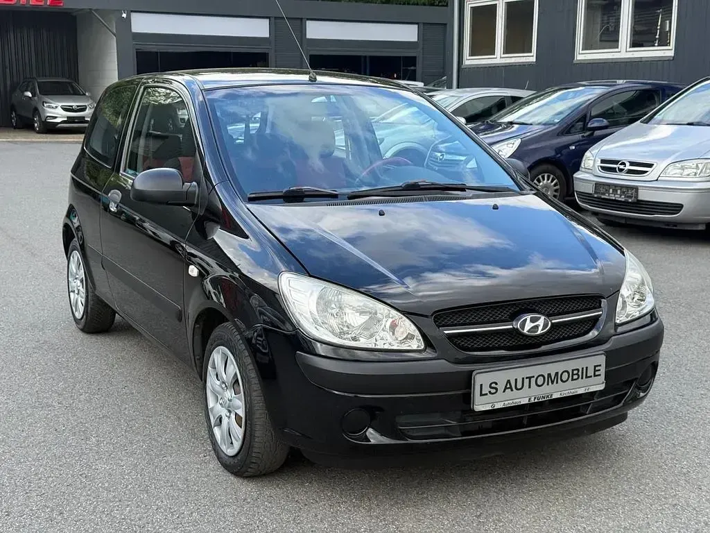 Gebraucht Hyundai Getz Team 67 PS (49 kW) 2008 Schwarz Kleinwagen