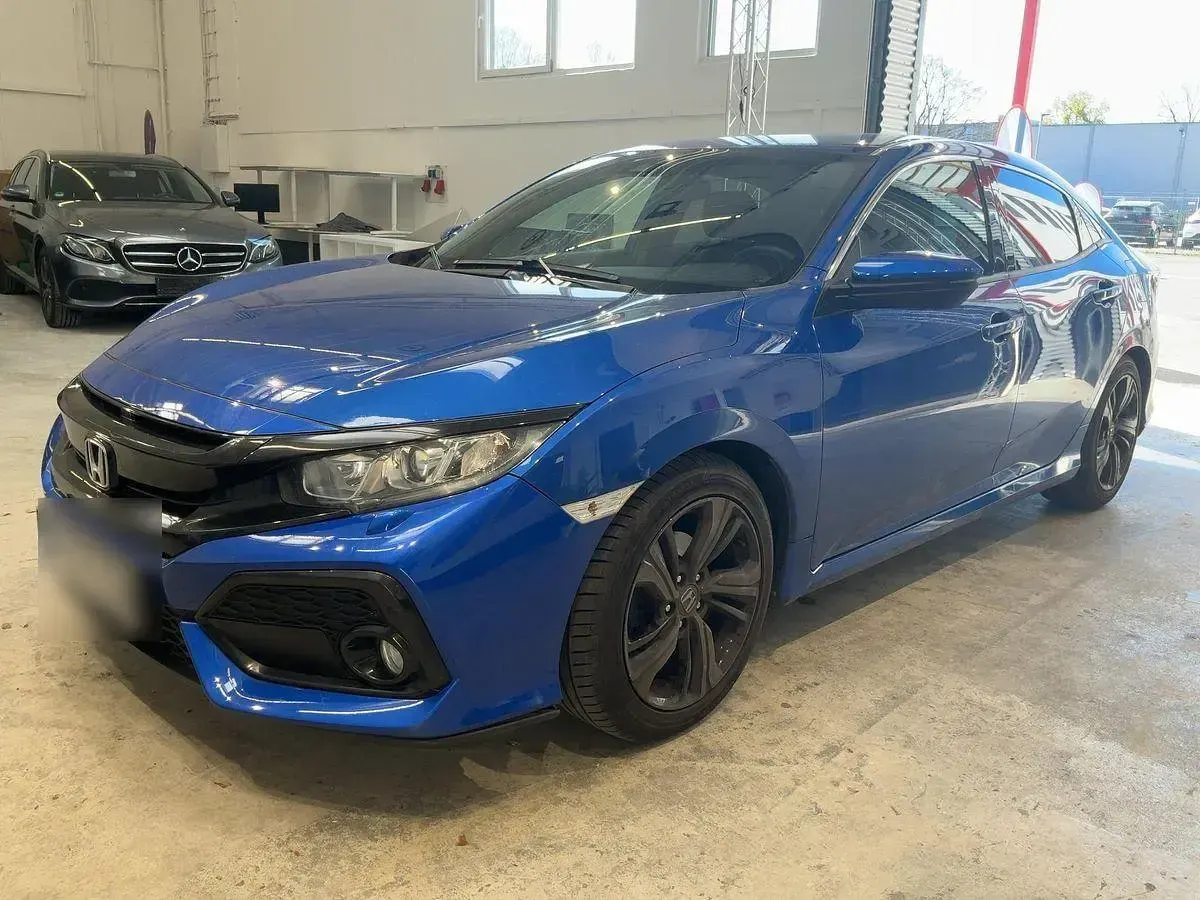 Gebraucht Honda Civic Elegance 129 PS (94 kW) 2017 Blau Limousine