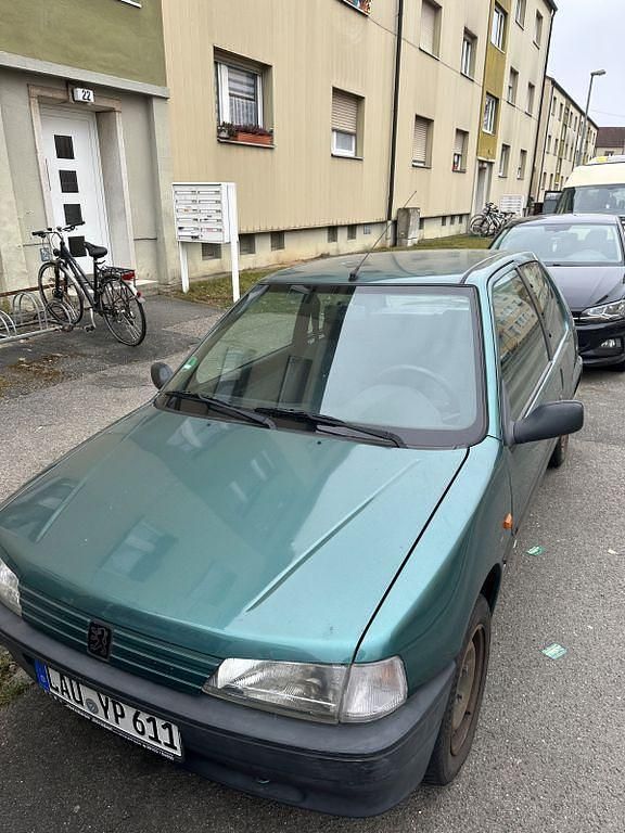 Gebraucht Peugeot 106 45 PS (33 kW) 1996 Grün Kleinwagen