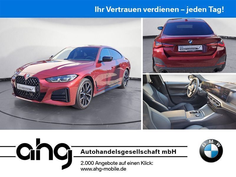 Rot Gebraucht 2024 BMW 420 Gran Coupé M Sport Coupé | 44.430 € (Superpreis) - Bild 1/4