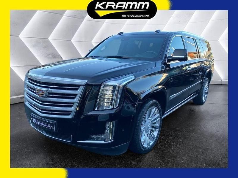 Schwarz Gebraucht 2017 Cadillac Escalade SUV | 47.950 € (Teuer) - Bild 1/4