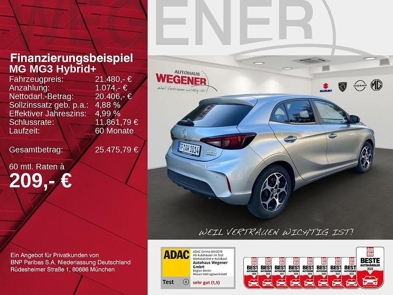 Gebraucht MG MG3 Luxury 194 PS (142 kW) 2025 Cosmic silver Kleinwagen