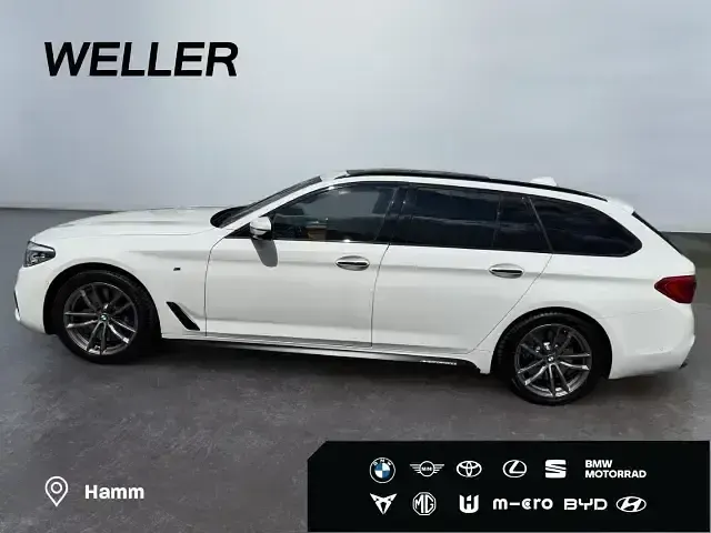 Gebraucht BMW 540 M Sport 340 PS (250 kW) 2018 Alpinweiss 3 Kombi