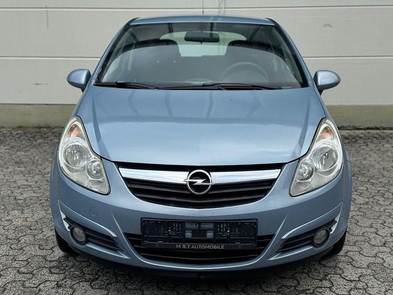 Blau Gebraucht 2009 Opel Corsa Edition Kleinwagen | 2.900 € (Fairer Preis) - Bild 1/4