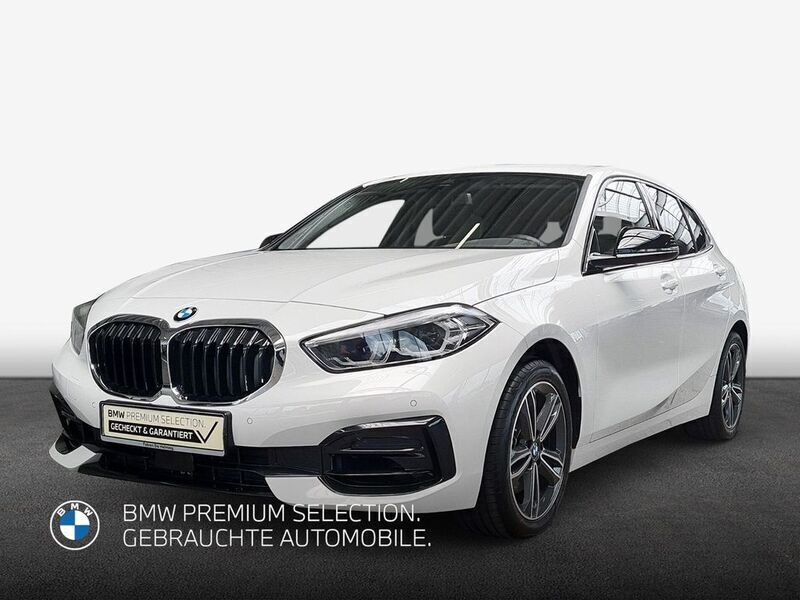 Weiß Gebraucht 2023 BMW 116 Sport Line Kleinwagen | 23.411 € (Fairer Preis) - Bild 1/4