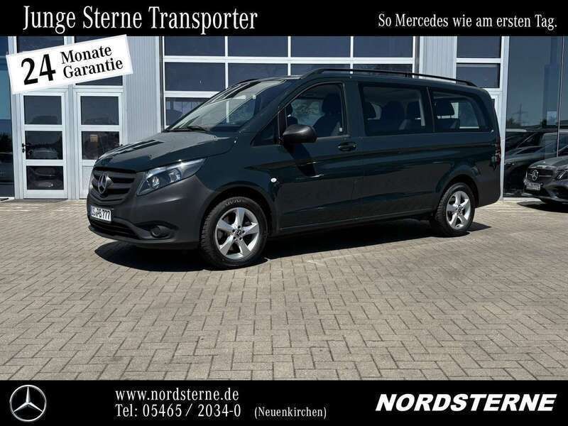 Granitgrün Gebraucht 2021 Mercedes Vito Van / Kleinbus | 33.189 € (Teuer) - Bild 1/4