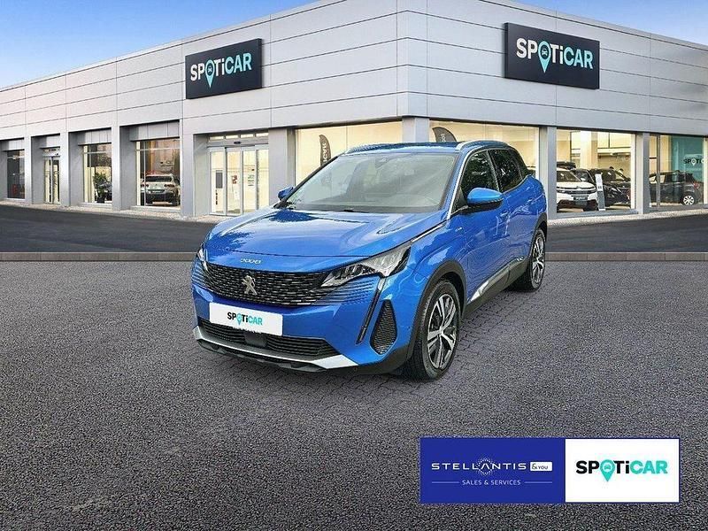 Blau Gebraucht 2021 Peugeot 3008 Allure SUV | 19.680 € (Fairer Preis) - Bild 1/4