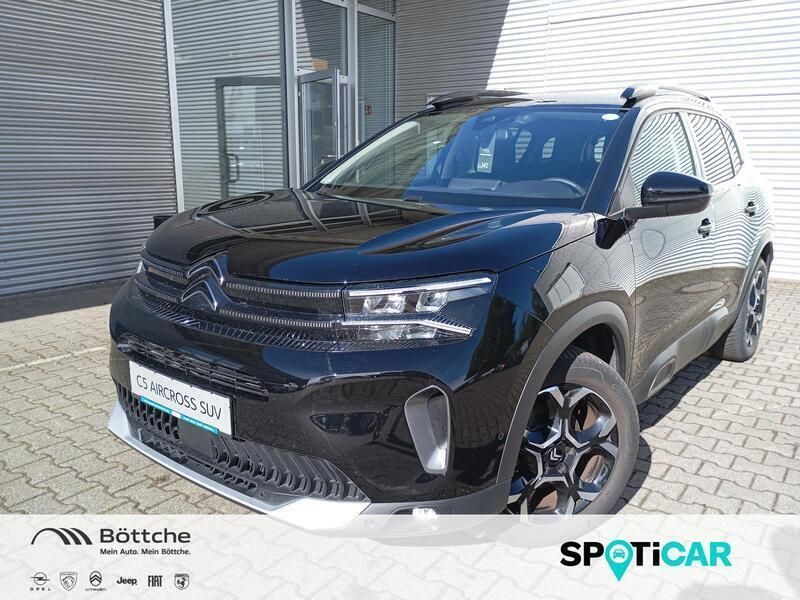 Lackierung schwarz perla nera/typ aussenverkleidung metalliclackierung Gebraucht 2023 Citroën C5 Aircross Shine SUV | 19.880 € (Superpreis) - Bild 1/4