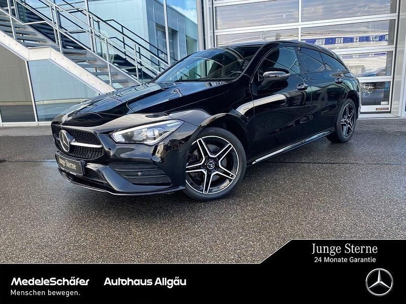 Schwarz Gebraucht 2022 Mercedes CLA250e Shooting Brake AMG Kombi | 27.840 € (Fairer Preis) - Bild 1/4