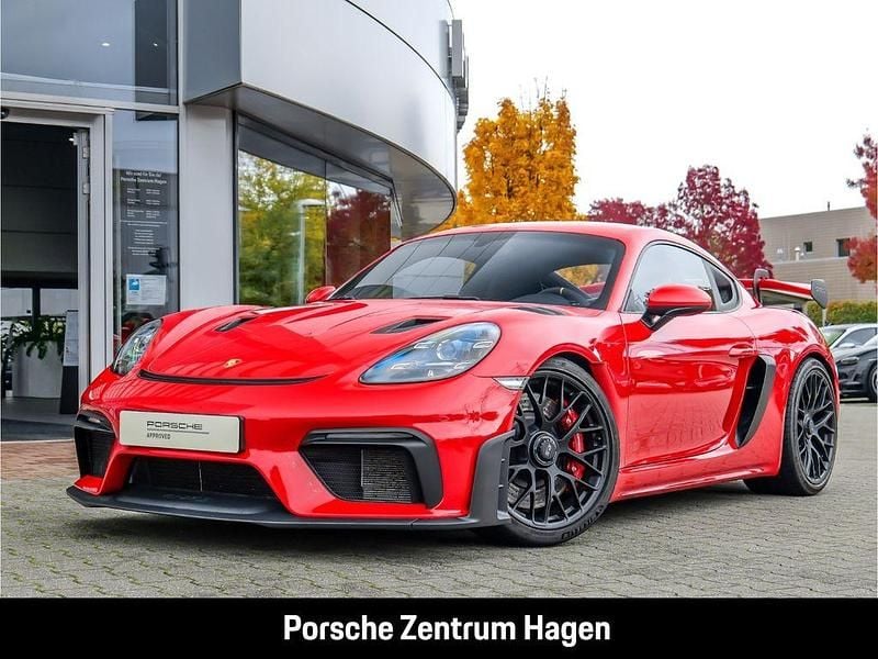Rot Gebraucht 2025 Porsche 718 Cayman GT4 Coupé | 158.500 € (Superpreis) - Bild 1/4