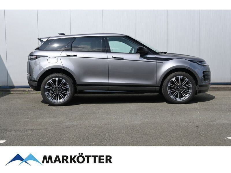 Grau Gebraucht 2024 Land Rover Range Rover evoque SE Dynamic SUV | 58.895 € (Teuer) - Bild 1/4