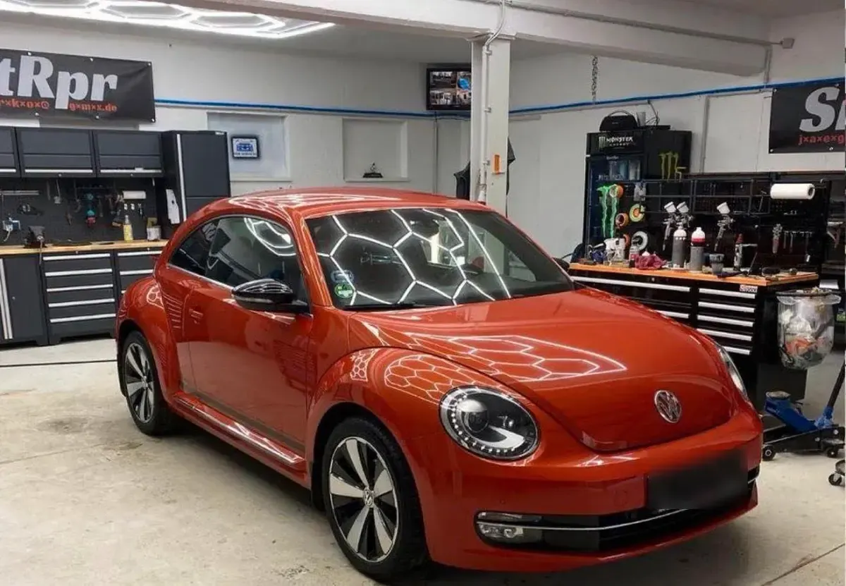 Gebraucht VW Beetle CLUB 105 PS (77 kW) 2015 Orange Kleinwagen