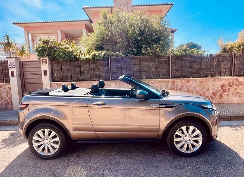 Gold Gebraucht 2017 Land Rover Range Rover evoque Cabrio | 31.999 € (Teuer) - Bild 1/4