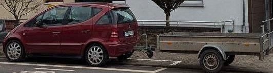 Rot Gebraucht 2001 Mercedes A190 Van / Kleinbus | 1.650 € (Etwas zu teuer) - Bild 1/4