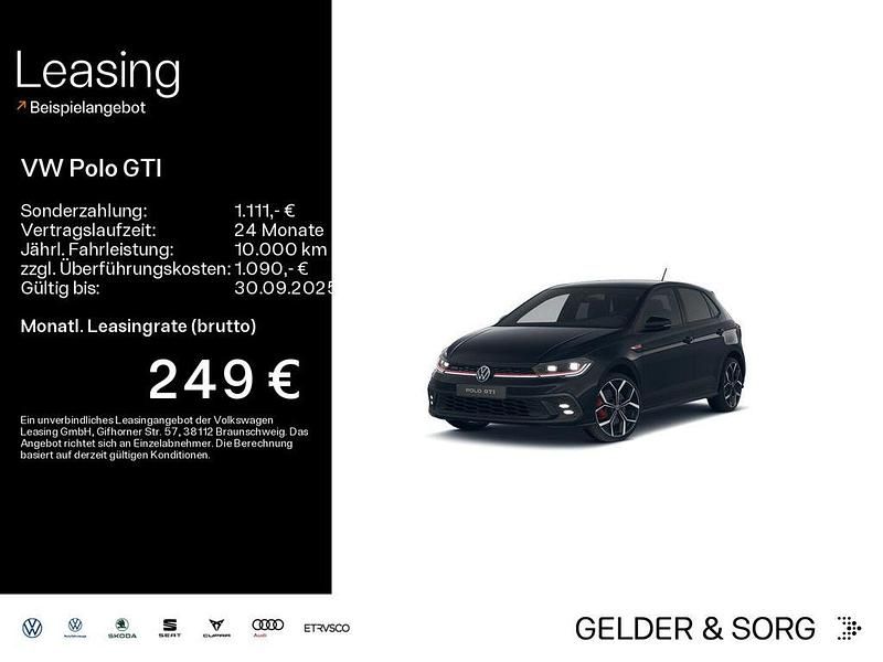 Pure white schwarz Neu 2025 VW Polo GTI Limousine | 33.490 € (Fairer Preis) - Bild 1/4
