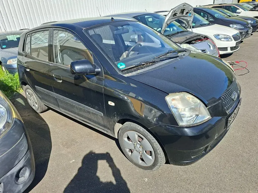 Gebraucht Kia Picanto EX 65 PS (47 kW) 2007 Schwarz Kleinwagen
