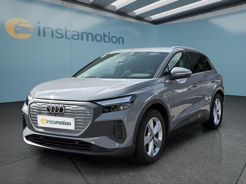 Grau Gebraucht 2022 Audi Q4 e-tron SUV | 26.799 € (Guter Preis) - Bild 1/4