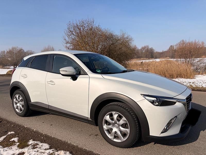 Gebraucht Mazda CX-3 Exclusive 105 PS (77 kW) 2015 Weiß SUV