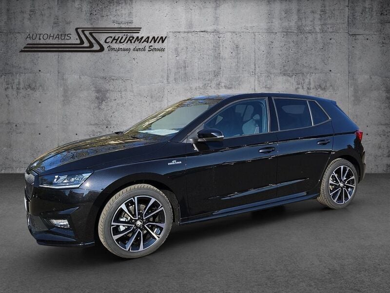 Schwarz Neu 2025 Skoda Fabia Monte Carlo Kleinwagen | 24.690 € (Fairer Preis) - Bild 1/4