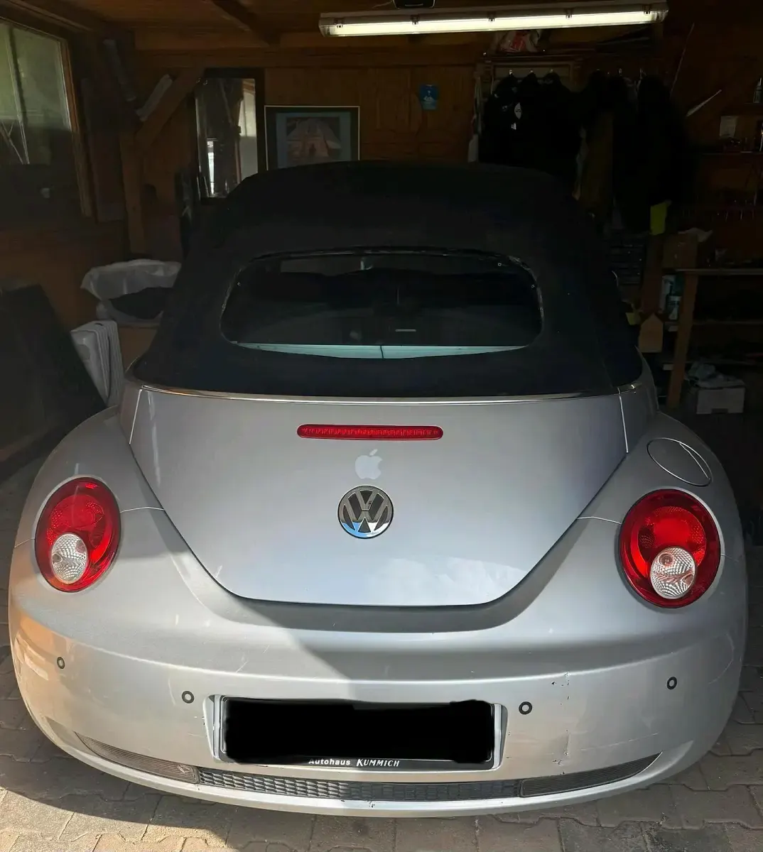 Gebraucht VW New Beetle 102 PS (75 kW) 2007 Silber Kleinwagen