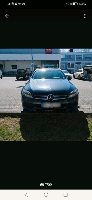 Grau Gebraucht 2016 Mercedes C220 Kombi | 17.500 € (Fairer Preis) - Bild 1/4