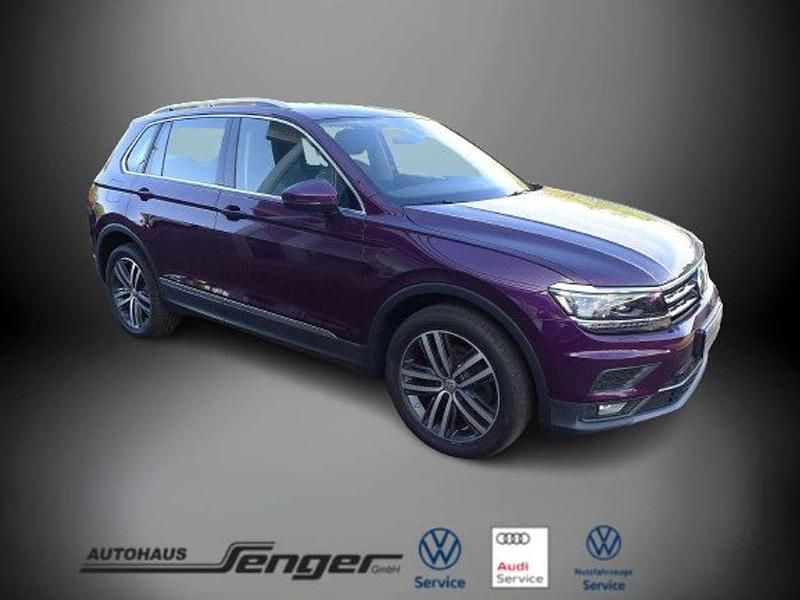 Gebraucht VW Tiguan Highline 220 PS (161 kW) 2018 Violet touch perleffekt SUV