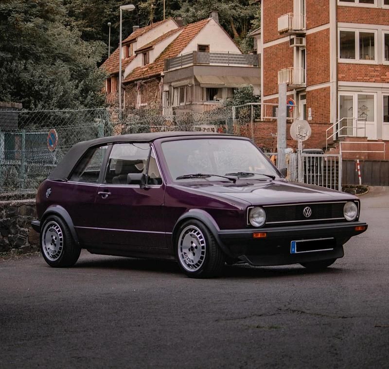 Violet Gebraucht 1986 VW Golf Cabriolet Cabrio | 3.200 € - Bild 1/4