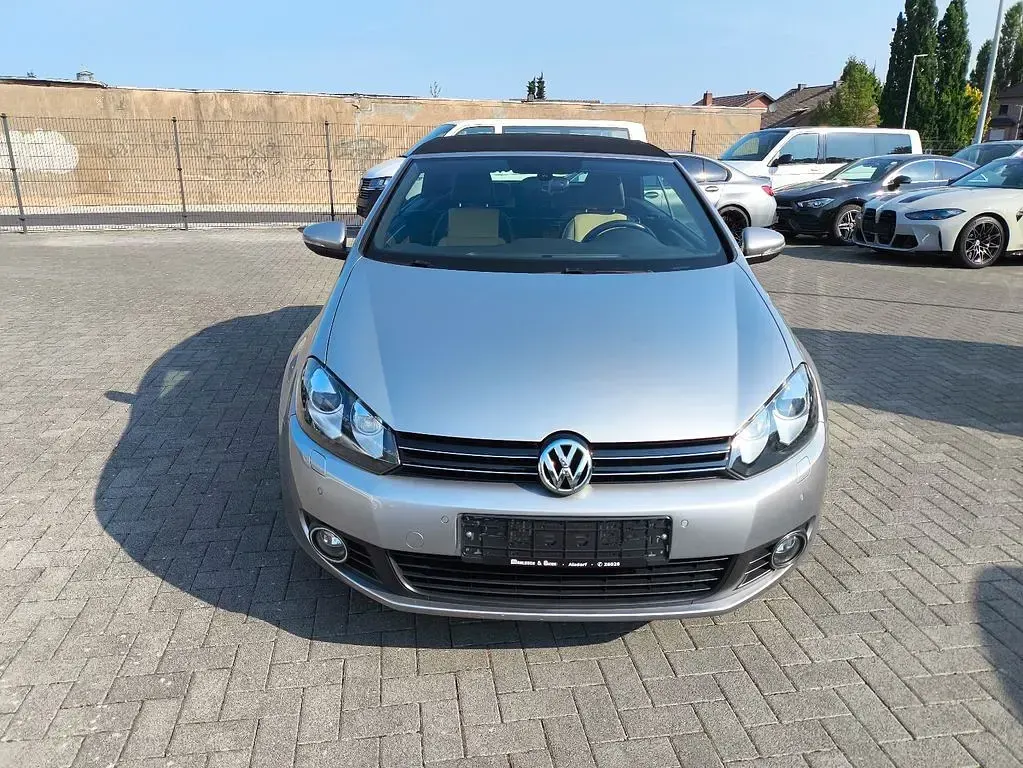 Gebraucht VW Golf Cabriolet Exclusive 160 PS (117 kW) 2013 Silber Cabrio