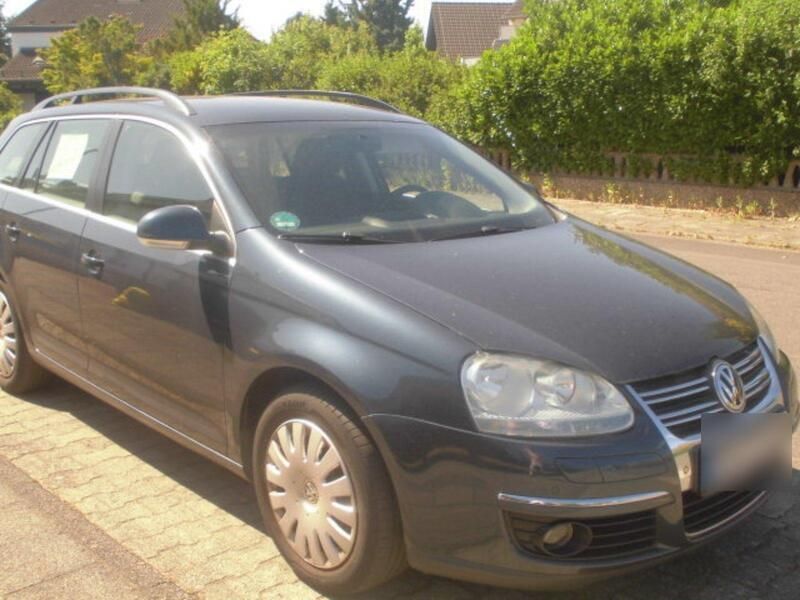 Grau Gebraucht 2009 VW Golf VI Comfortline Kombi | 2.450 € (Fairer Preis) - Bild 1/4