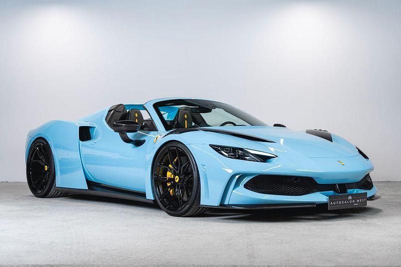 Neu Ferrari 296 867 PS (637 kW) 2025 Blau Cabrio