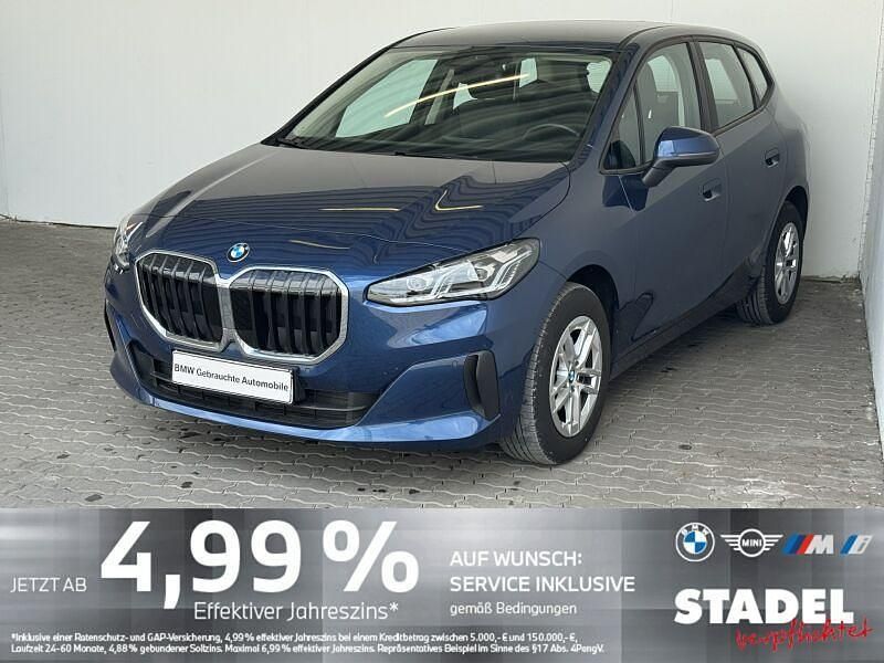 Blau Gebraucht 2024 BMW 218 Active Tourer Van / Kleinbus | 25.379 € (Superpreis) - Bild 1/4