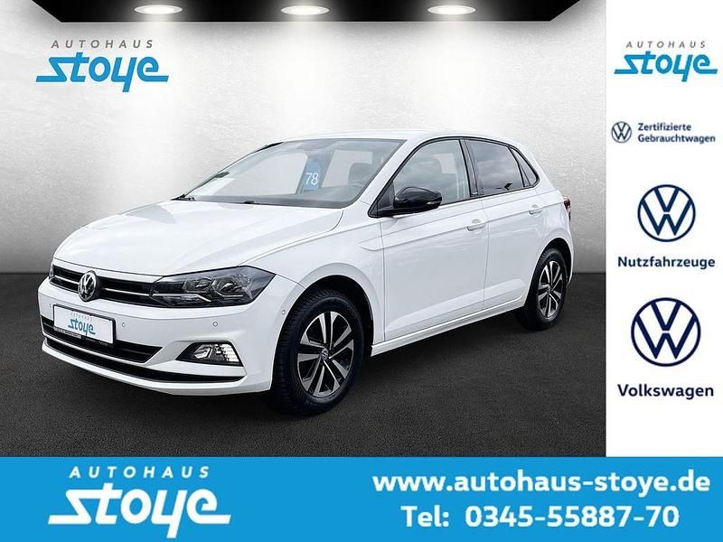 Weiß Gebraucht 2020 VW Polo IQ Drive Limousine | 14.890 € - Bild 1/4