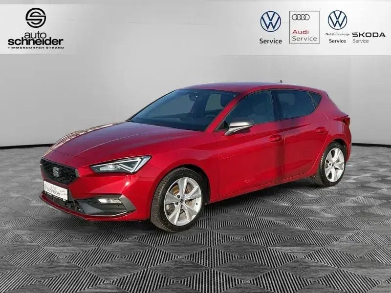 Desire rot metallic [rot] Gebraucht 2020 Seat Leon Beats Limousine | 17.450 € (Guter Preis) - Bild 1/4