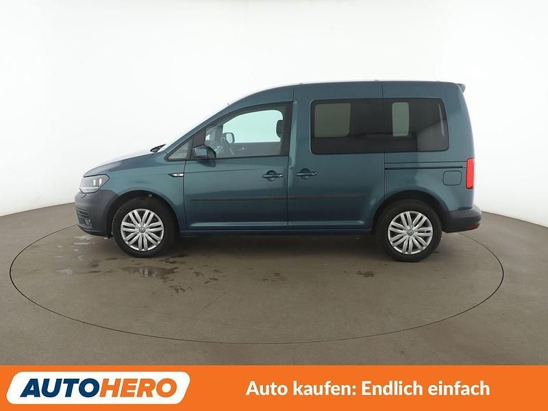 Gebraucht VW Caddy Trendline 125 PS (91 kW) 2016 Grün Van / Kleinbus