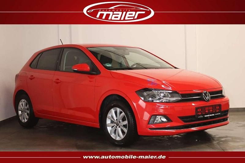 Flashrot Gebraucht 2021 VW Polo Highline Kleinwagen | 12.900 € (Superpreis) - Bild 1/4