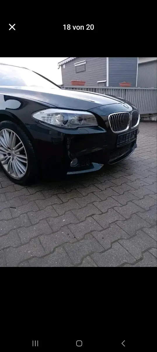 Gebraucht BMW 520 184 PS (135 kW) 2011 Schwarz Kombi