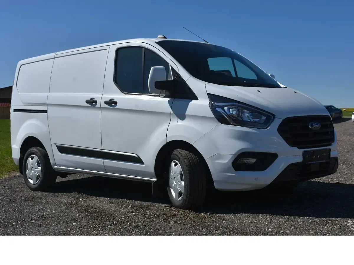 Gebraucht Ford Transit Custom Trend 131 PS (96 kW) 2020 Weiß Van / Kleinbus