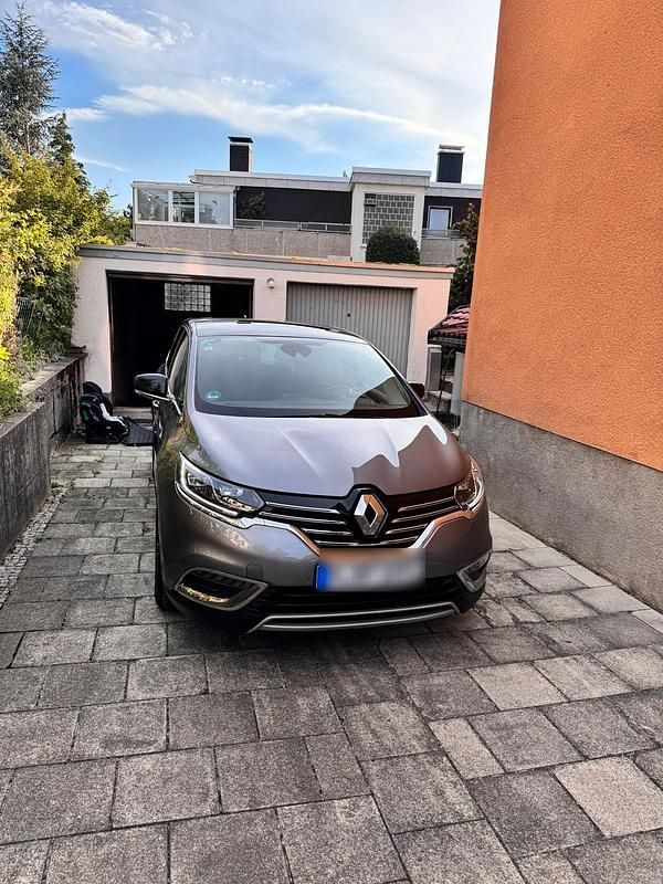 Grau Gebraucht 2019 Renault Espace LIMITED Van / Kleinbus | 18.200 € (Superpreis) - Bild 1/4
