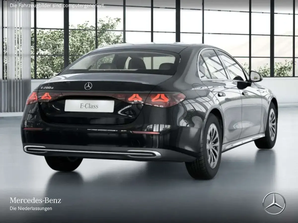 Gebraucht Mercedes E200 Avantgarde 163 PS (119 kW) 2026 Schwarz Limousine