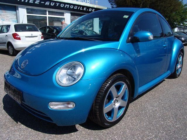 Gebraucht VW New Beetle 102 PS (75 kW) 2004 Blau Kleinwagen