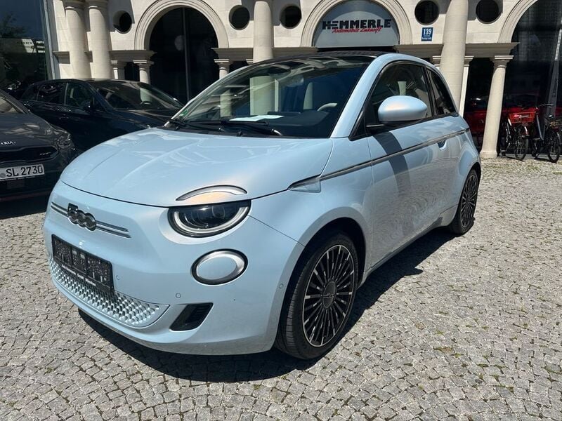 Blau Gebraucht 2021 Fiat 500C La Prima Cabrio | 22.990 € (Etwas zu teuer) - Bild 1/4